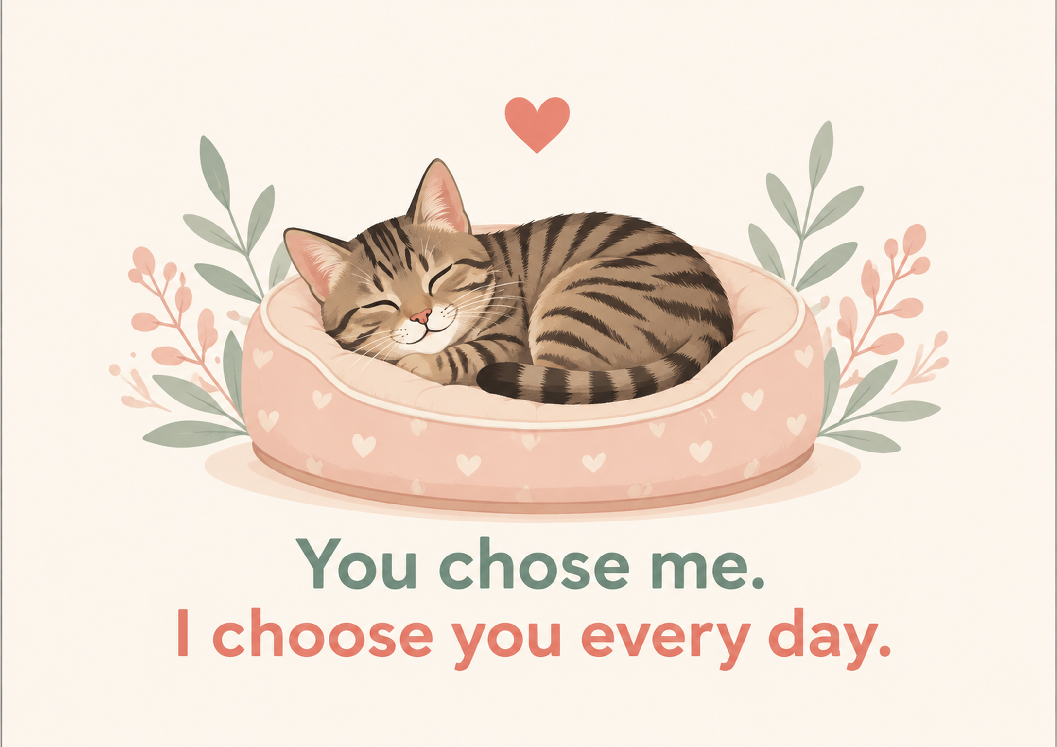 Pet Adoption Day Card