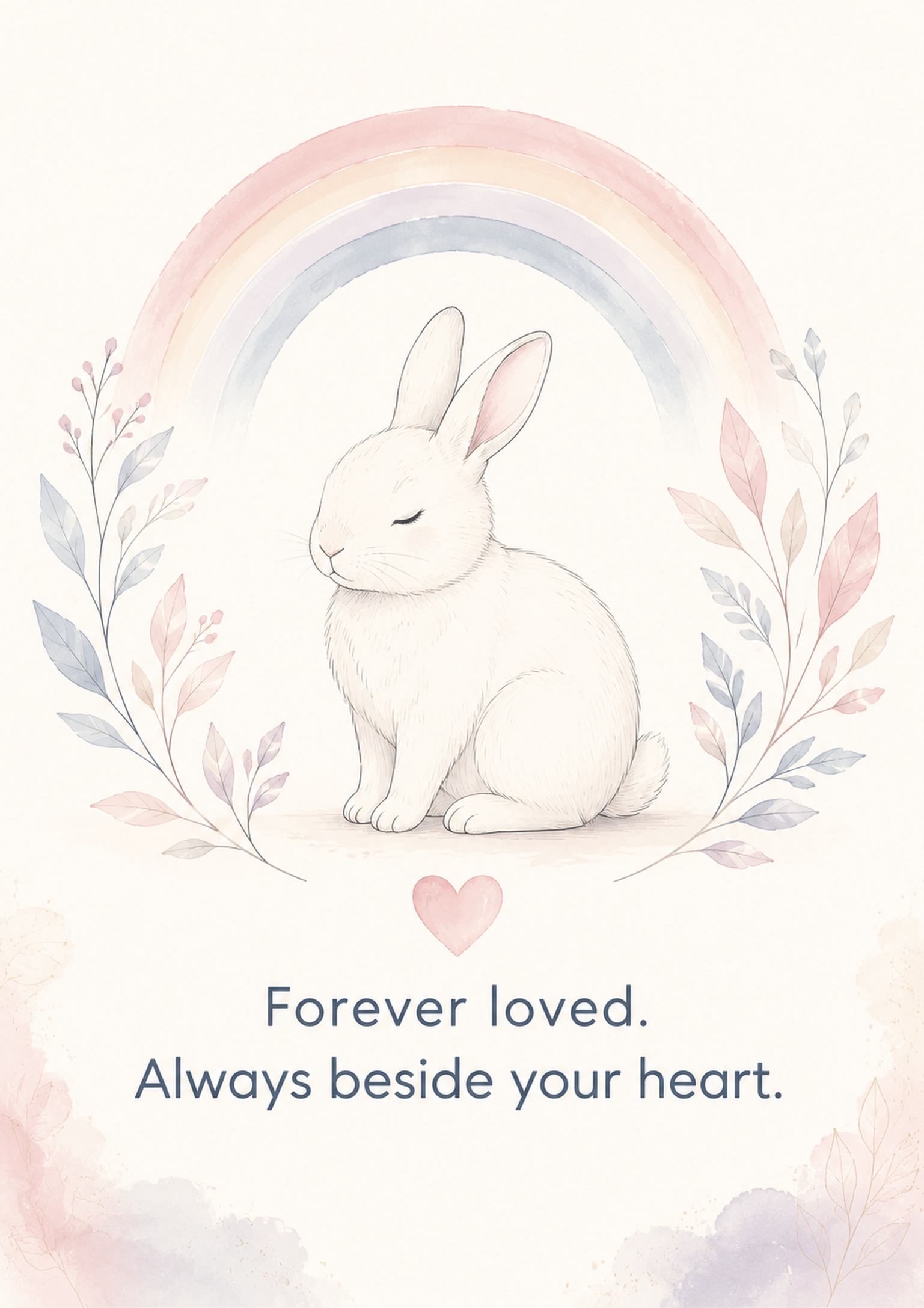 Pet Sympathy Cards