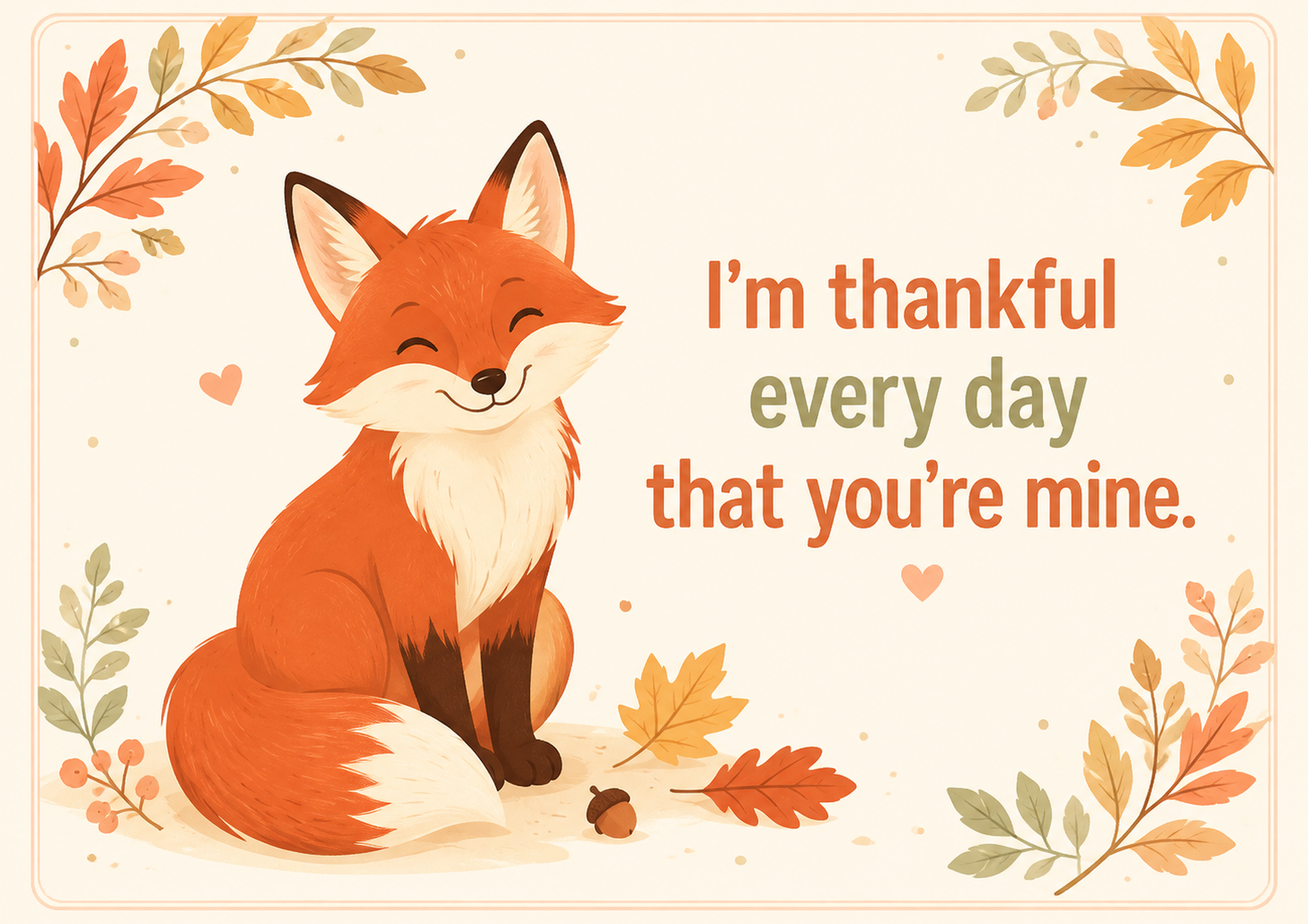 Pet Thanksgiving Cards
